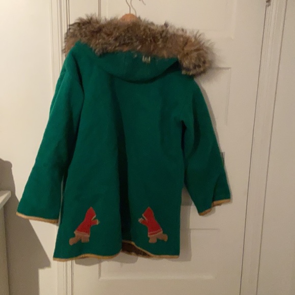 Green Inuvialuktun parka.  Size 39 (L) - Picture 6 of 8